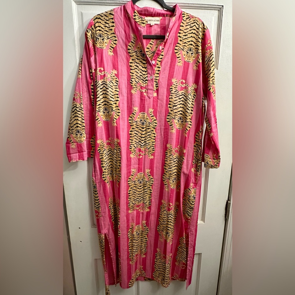 Sun Dried Laundry Tibetan Tiger dress, Small